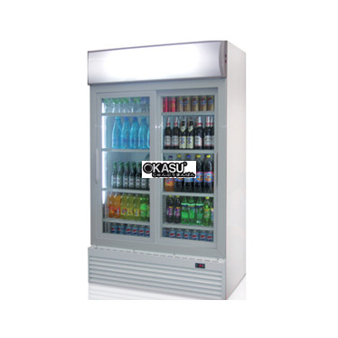 tu mat 2 canh kinh dc1000s hinh 1