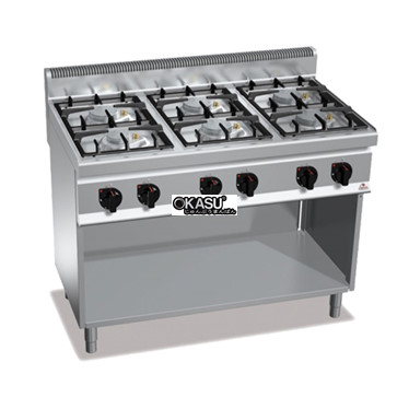 bep au 6 hong dung gas berto's g7f6mpw hinh 1