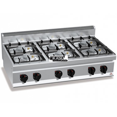 bep au 6 hong dung gas berto's g7f6bpw hinh 1