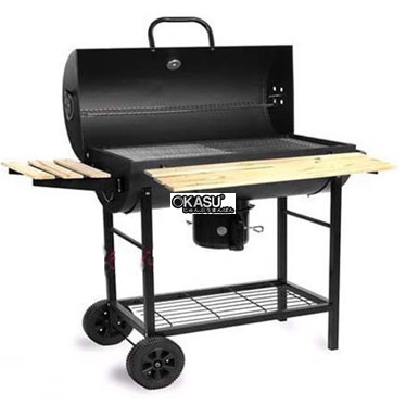 bep nuong den co moto xoay bbq-05 hinh 1