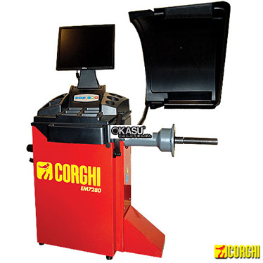 thiet bi can bang lop corghi em7280 hinh 1