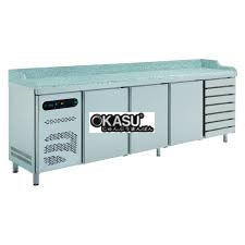 ban mat inox pizza asber 291 lit gtp-8-250-37 llr hinh 1