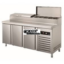 ban mat inox pizza asber 428 lit gtpz-180 llr  hinh 1