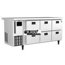 ban mat inox 6 ngan keo hoshizaki 452 lit rtdw-170ms4-222  hinh 1