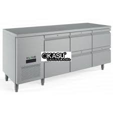 ban mat inox 6 ngan keo klaus 421 lit kdc-1.1-3n hinh 1