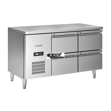 ban dong inox 4 ngan keo klaus kdf-1.1-2n hinh 1