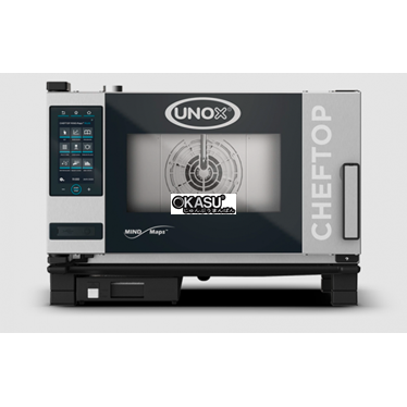 lo hap nuong da nang 3 khay gn 1/1 unox cheftop xevc-0311-eprm hinh 1