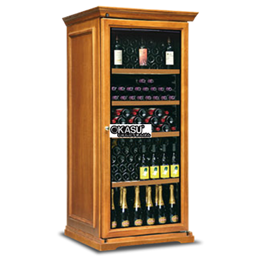 tu bao quan ruou the cool bacchus wood classic60 hinh 1