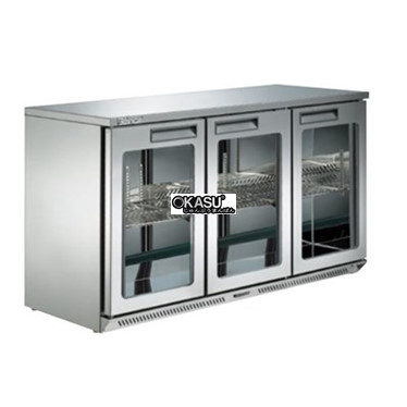 tu mat mini bar 3 canh kolner mg60l3w (quat gio) hinh 1