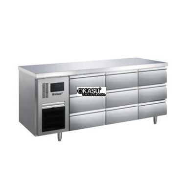  ban mat 9 ngan keo inox kolner bbn18-xd9 (lam lanh quat gio) hinh 1