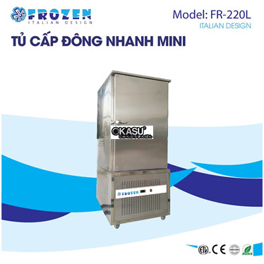 tu cap dong nhanh hai san frozen fr-220l hinh 1