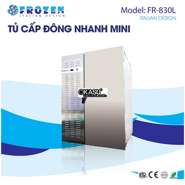 tu cap dong nhanh thuc pham frozen fr-830l hinh 1