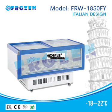 tu dong nam ngang frozen frw-1850fy hinh 1