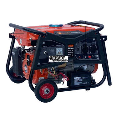 may phat dien 3kw chay xang hatake htk-3500k-d hinh 1