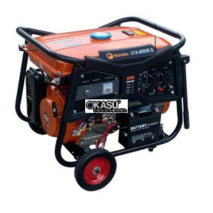 may phat dien 6kw chay xang hatake htk-8000k-d hinh 1
