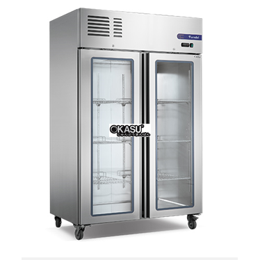 tu mat 2 canh kinh dang dung furnotel far12276cg200 hinh 1