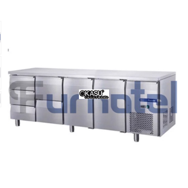 ban mat 2 canh 5 ngan keo furnotel fed22570cs250 hinh 1