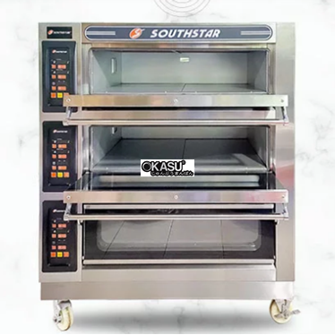 lo nuong 3 tang 6 khay southstar bang dien tu yxd-60ci hinh 1