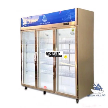 tu mat trung bay 3 canh (coil) may nen tren snow village lc-1800h hinh 1