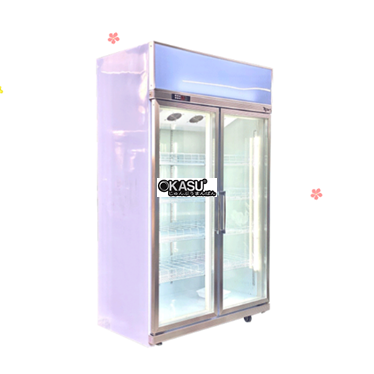 tu mat 2 canh kinh cao cap co quat lanh snow village lc-1260fa hinh 1