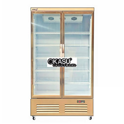 tu mat 2 canh kinh co quat lanh snow village lc-1200xf hinh 1