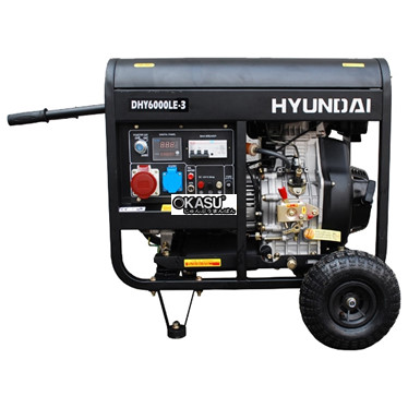 may phat dien chay dau 6.3kva – 7.3kva hyundai dhy6000le-3 hinh 1