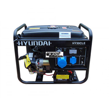may phat dien chay xang 2.3kva – 2.6kva hyundai hy30cle  may tran, de dien hinh 1