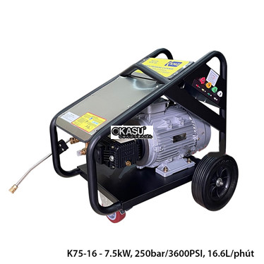 may phun xit rua ap luc cao kmz k75-16 - 7.5kw hinh 1
