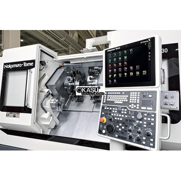 may tien cnc hai truc chinh nakamuratome tw-30 hinh 1