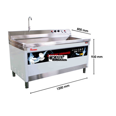 may rua chen cong nghiep sieu am texgio tgu-1200xs hinh 1