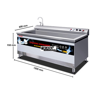 may rua chen cong nghiep sieu am texgio tgu-1500xs hinh 1