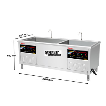 may rua chen bat cong nghiep sieu am texgio tgu-2400sd hinh 1