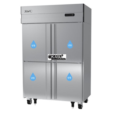 tu dong inox 4 canh kistem kis-xd45f (820 lit) hinh 1