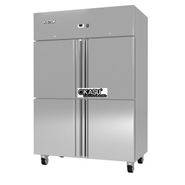 tu mat inox 4 canh kistem kis-xfgn45r (quat gio) hinh 1