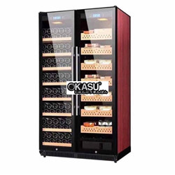 tu mat ruou blue ice 150 chai tv-2in1-den hinh 1