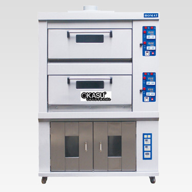 lo nuong gas am san+proofer homat hm-802+12p hinh 1