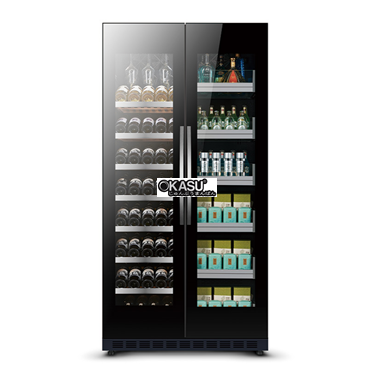 tu mat 2 canh kinh kolner knj-735wd hinh 1