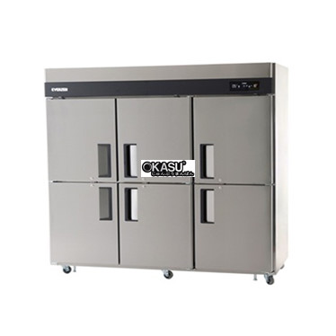 tu dong mat 6 canh inox unique uds-65rfde hinh 1