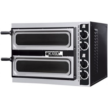 lo nuong banh pizza dang tang prismafood basic 2/40 glass 4t hinh 1