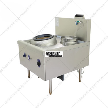 bep xao 1 hong dung gas co quat thoi + 1 noi nuoc ekwr11b hinh 1