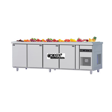 ban salad quat gio 4 canh inox kusami ksm-4mi2276 hinh 1