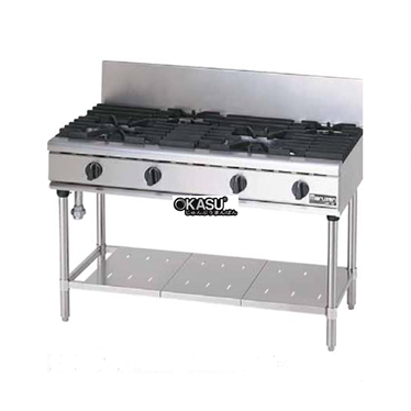 bep au 2 dau dot kem lo nuong dung gas maruzen rgr-1262d hinh 1