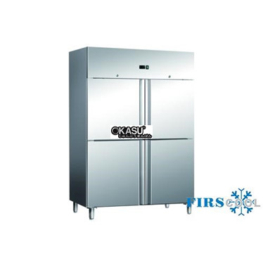 tu mat 4 canh inox firscool g-gn1200tnm hinh 1