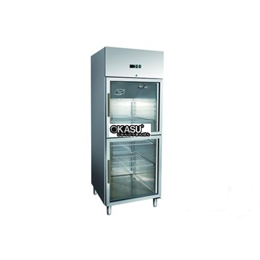 tu mat 2 canh kinh firscool g-gn600tngm hinh 1