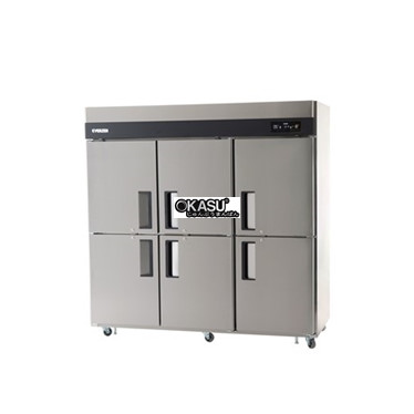 tu mat 6 canh inox unique uds-65rir hinh 1