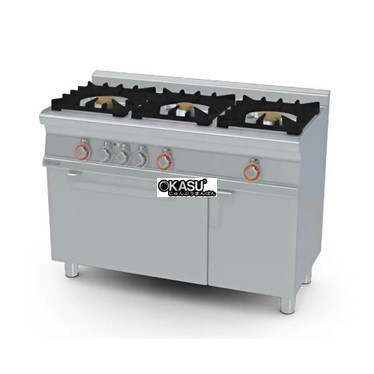 bep 3 hong ket hop lo nuong da nang dung dien lotus cfm3-612gemv hinh 1