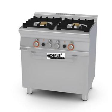 bep au 2 hong dung gas co lo nuong lotus cf2-68gem hinh 1