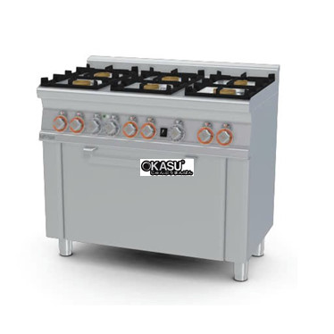 bep au 6 hong co lo nuong lotus cfm6-610gem hinh 1