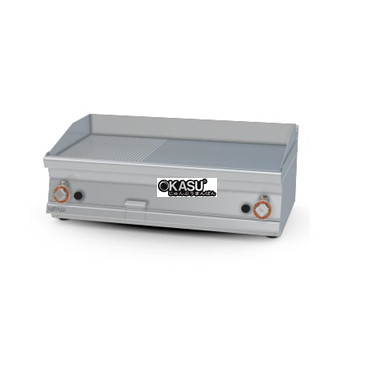 bep ran gas 2/5 ranh + 3/5 mat nuong ma crom lotus ftlrt-610gs hinh 1