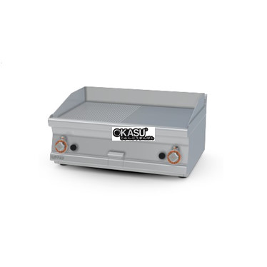 bep ran gas 1/2 mat ranh + 1/2 mat nuong ma crom lotus ftlrt-68gs hinh 1